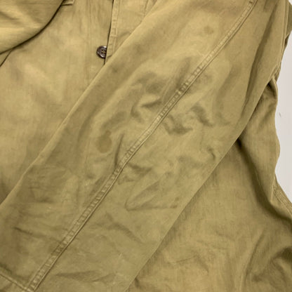 【現状渡し品】【メンズ】 FRENCH ARMY フランス軍 50S FIELD JACKET フィールド ジャケット アウター 146-260608-ya-11-izu サイズ：42 カラー：カーキ 万代Net店
