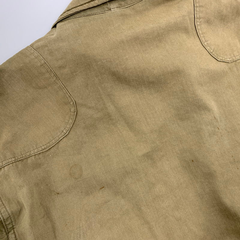 【現状渡し品】【メンズ】 FRENCH ARMY フランス軍 50S FIELD JACKET フィールド ジャケット アウター 146-260608-ya-11-izu サイズ：42 カラー：カーキ 万代Net店