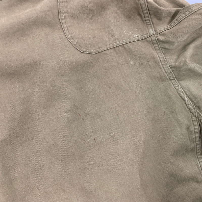 【現状渡し品】【メンズ】 FRENCH ARMY フランス軍 50S FIELD JACKET フィールド ジャケット アウター 146-260608-ya-11-izu サイズ：42 カラー：カーキ 万代Net店