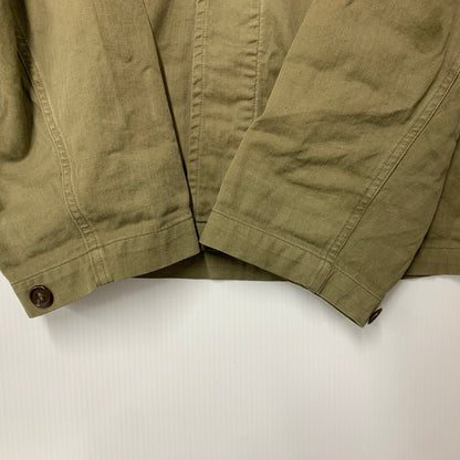 【現状渡し品】【メンズ】 FRENCH ARMY フランス軍 50S FIELD JACKET フィールド ジャケット アウター 146-260608-ya-11-izu サイズ：42 カラー：カーキ 万代Net店