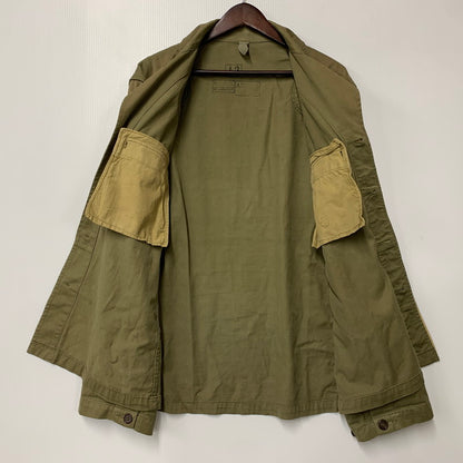 【現状渡し品】【メンズ】 FRENCH ARMY フランス軍 50S FIELD JACKET フィールド ジャケット アウター 146-260608-ya-11-izu サイズ：42 カラー：カーキ 万代Net店
