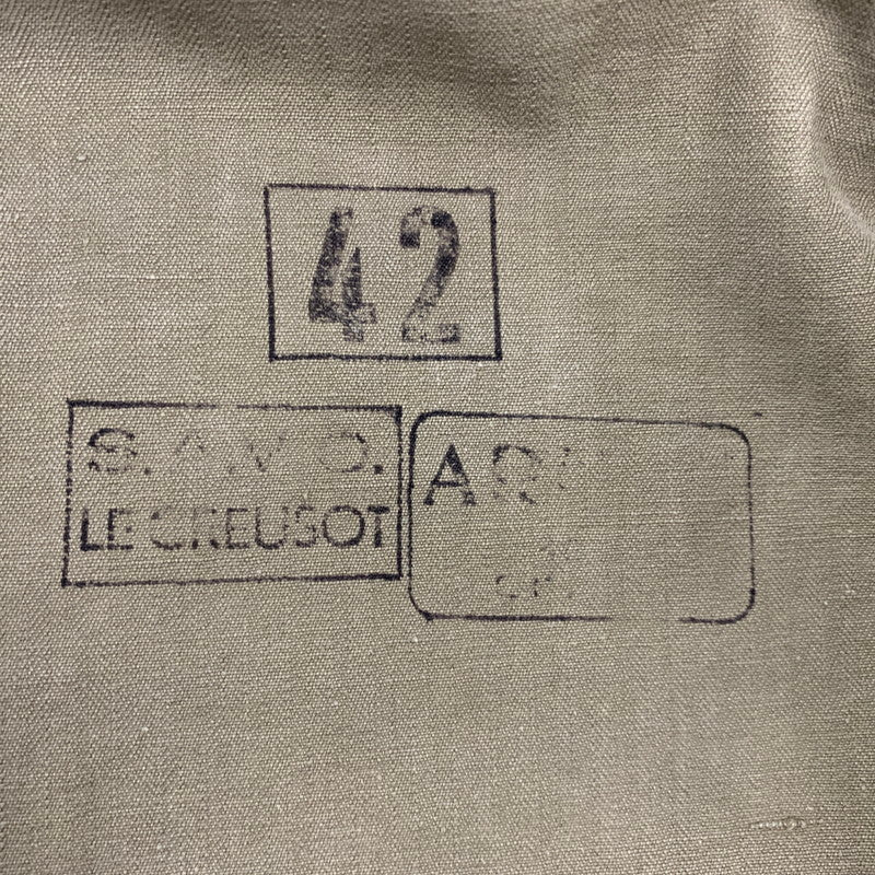 【現状渡し品】【メンズ】 FRENCH ARMY フランス軍 50S FIELD JACKET フィールド ジャケット アウター 146-260608-ya-11-izu サイズ：42 カラー：カーキ 万代Net店