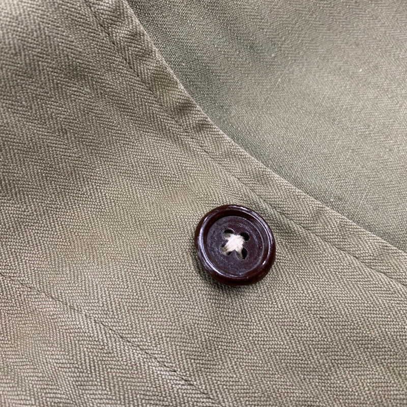 【現状渡し品】【メンズ】 FRENCH ARMY フランス軍 50S FIELD JACKET フィールド ジャケット アウター 146-260608-ya-11-izu サイズ：42 カラー：カーキ 万代Net店
