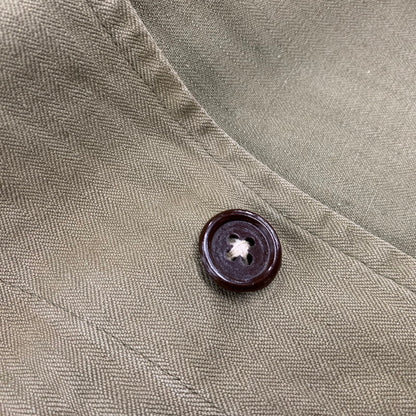 【現状渡し品】【メンズ】 FRENCH ARMY フランス軍 50S FIELD JACKET フィールド ジャケット アウター 146-260608-ya-11-izu サイズ：42 カラー：カーキ 万代Net店