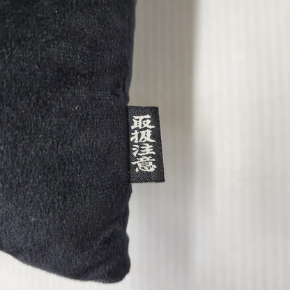 【中古品】【メンズ/レディース】 BLACKEYEPATCH ブラックアイパッチ OG LABEL VELOUR CUSHION OG ラベル ベロア クッション 208-260726-kh-10-izu カラー：ブラック 万代Net店