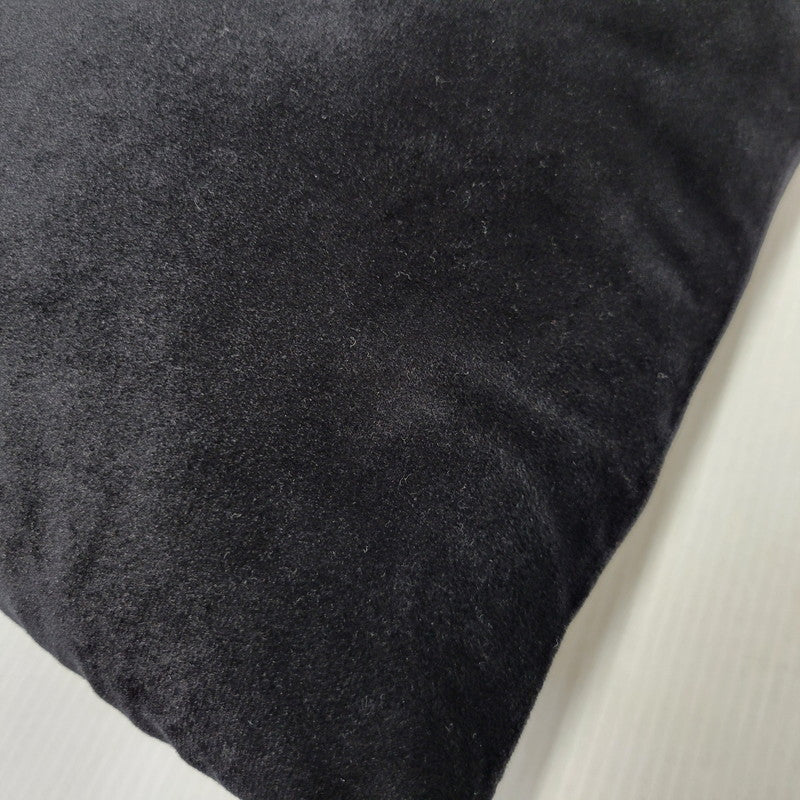 【中古品】【メンズ/レディース】 BLACKEYEPATCH ブラックアイパッチ OG LABEL VELOUR CUSHION OG ラベル ベロア クッション 208-260726-kh-10-izu カラー：ブラック 万代Net店