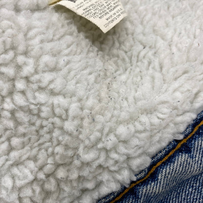 【中古品】【メンズ】 Levi's リーバイス DENIM BOA JACKET 70609-4891 デニムボアジャケット USA製 アウター 146-260618-as-06-izu サイズ：L カラー：インディゴ 万代Net店