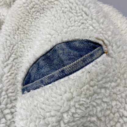 【中古品】【メンズ】 Levi's リーバイス DENIM BOA JACKET 70609-4891 デニムボアジャケット USA製 アウター 146-260618-as-06-izu サイズ：L カラー：インディゴ 万代Net店