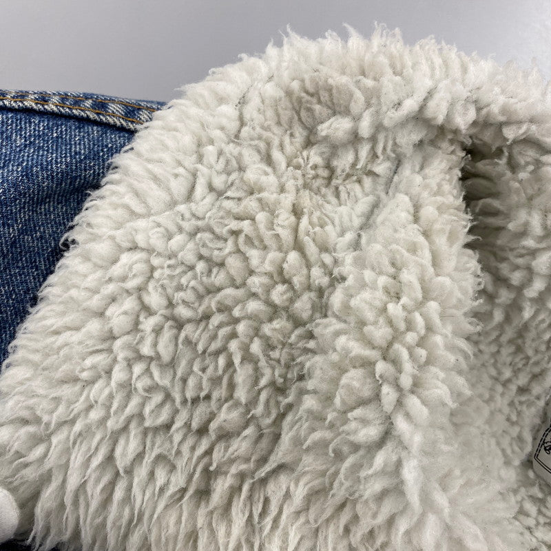 【中古品】【メンズ】 Levi's リーバイス DENIM BOA JACKET 70609-4891 デニムボアジャケット USA製 アウター 146-260618-as-06-izu サイズ：L カラー：インディゴ 万代Net店