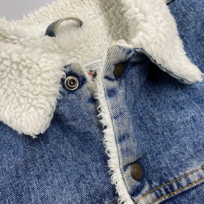 【中古品】【メンズ】 Levi's リーバイス DENIM BOA JACKET 70609-4891 デニムボアジャケット USA製 アウター 146-260618-as-06-izu サイズ：L カラー：インディゴ 万代Net店