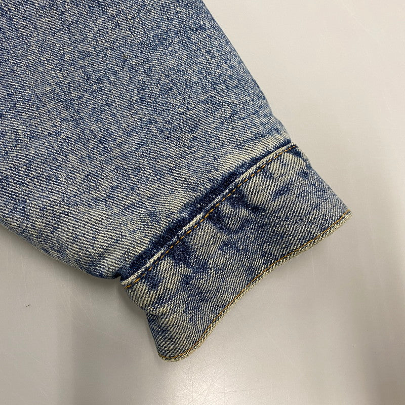 【中古品】【メンズ】 Levi's リーバイス DENIM BOA JACKET 70609-4891 デニムボアジャケット USA製 アウター 146-260618-as-06-izu サイズ：L カラー：インディゴ 万代Net店