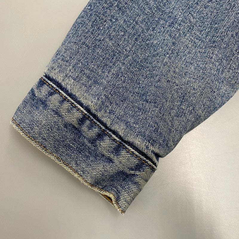 【中古品】【メンズ】 Levi's リーバイス DENIM BOA JACKET 70609-4891 デニムボアジャケット USA製 アウター 146-260618-as-06-izu サイズ：L カラー：インディゴ 万代Net店
