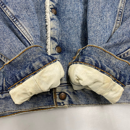 【中古品】【メンズ】 Levi's リーバイス DENIM BOA JACKET 70609-4891 デニムボアジャケット USA製 アウター 146-260618-as-06-izu サイズ：L カラー：インディゴ 万代Net店