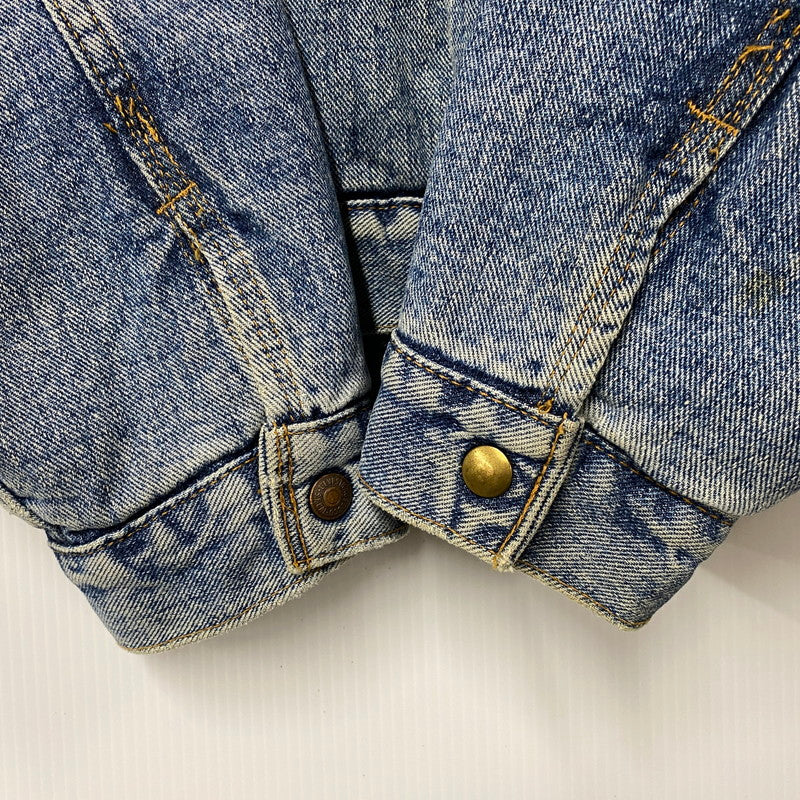 【中古品】【メンズ】 Levi's リーバイス DENIM BOA JACKET 70609-4891 デニムボアジャケット USA製 アウター 146-260618-as-06-izu サイズ：L カラー：インディゴ 万代Net店