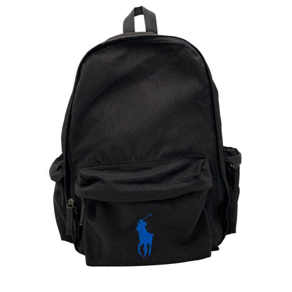 【中古品】【メンズ/レディース】 POLO RALPH LAUREN ポロ・ラルフローレン BLUE BIG PONY BACKPACK ブルー ビッグ ポニー バックパック カバン 鞄 188-260615-cs-16-izu カラー：ブラック 万代Net店