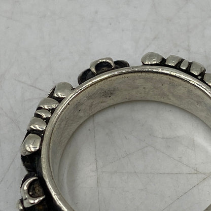 【現状渡し品】【メンズ】 A&G エーアンドジー 925 CROSS MOTIF RING クロス モチーフ リング 指輪 アクセサリー 192-260609-cs-07-izu カラー：シルバー 万代Net店