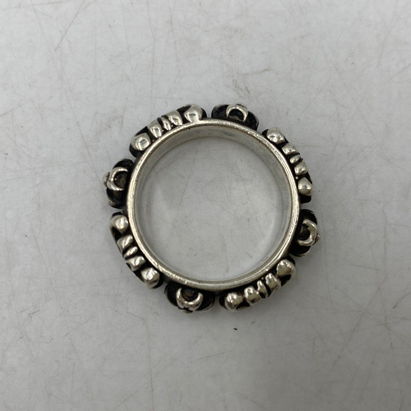 【現状渡し品】【メンズ】 A&G エーアンドジー 925 CROSS MOTIF RING クロス モチーフ リング 指輪 アクセサリー 192-260609-cs-07-izu カラー：シルバー 万代Net店