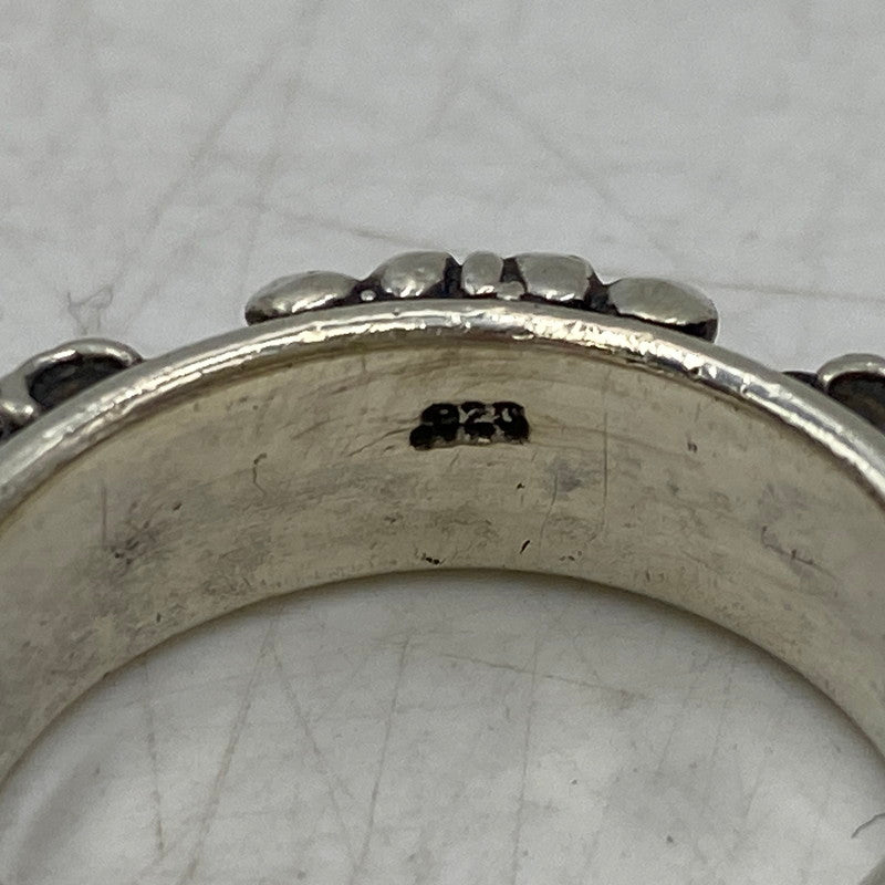 【現状渡し品】【メンズ】 A&G エーアンドジー 925 CROSS MOTIF RING クロス モチーフ リング 指輪 アクセサリー 192-260609-cs-07-izu カラー：シルバー 万代Net店