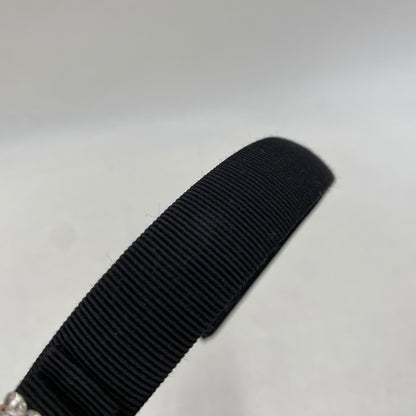 【中古品】【レディース】 FERRAGAMO フェラガモ VARA BOW HEADBAND ヴァラ ボウ ヘッドバンド カチューシャ 服飾雑貨 183-260609-cs-11-izu カラー：ブラック 万代Net店