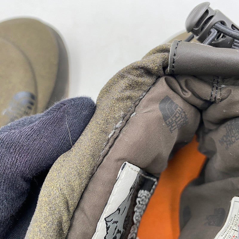 【中古品】【メンズ】 THE NORTH FACE ザ・ノースフェイス NF51782B BEAMS別注 NUPTSE BOOTIE ヌプシ ブーティー シューズ 靴 164-260615-cs-13-izu サイズ：27.0cm カラー：オリーブ 万代Net店
