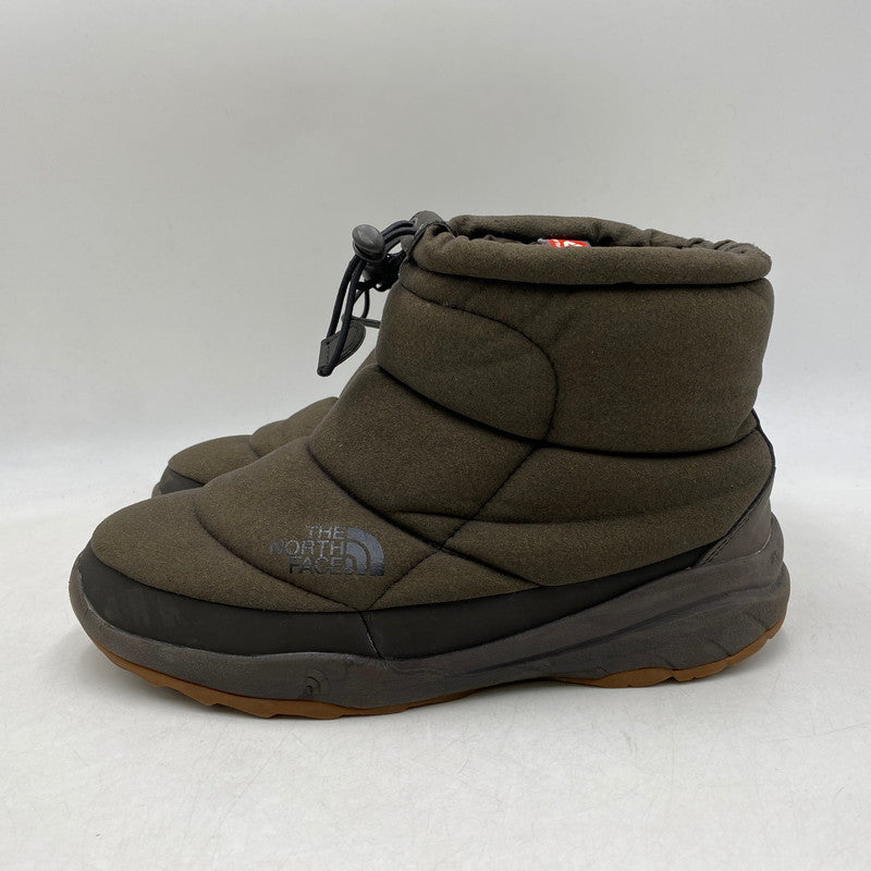 【中古品】【メンズ】 THE NORTH FACE ザ・ノースフェイス NF51782B BEAMS別注 NUPTSE BOOTIE ヌプシ ブーティー シューズ 靴 164-260615-cs-13-izu サイズ：27.0cm カラー：オリーブ 万代Net店