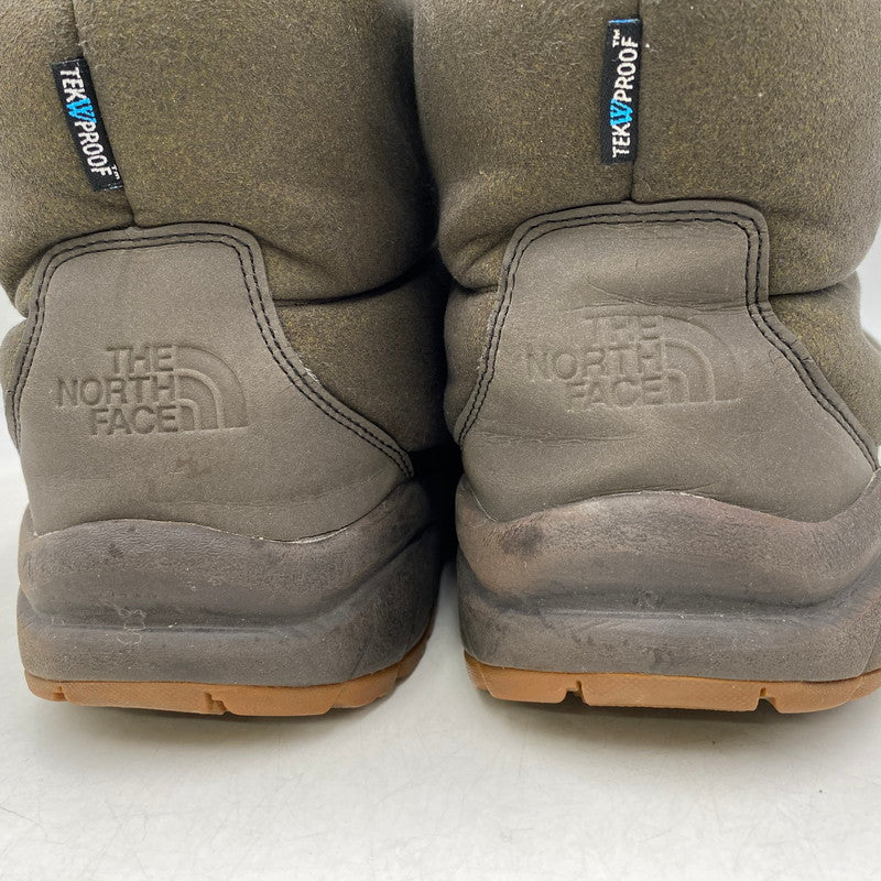【中古品】【メンズ】 THE NORTH FACE ザ・ノースフェイス NF51782B BEAMS別注 NUPTSE BOOTIE ヌプシ ブーティー シューズ 靴 164-260615-cs-13-izu サイズ：27.0cm カラー：オリーブ 万代Net店
