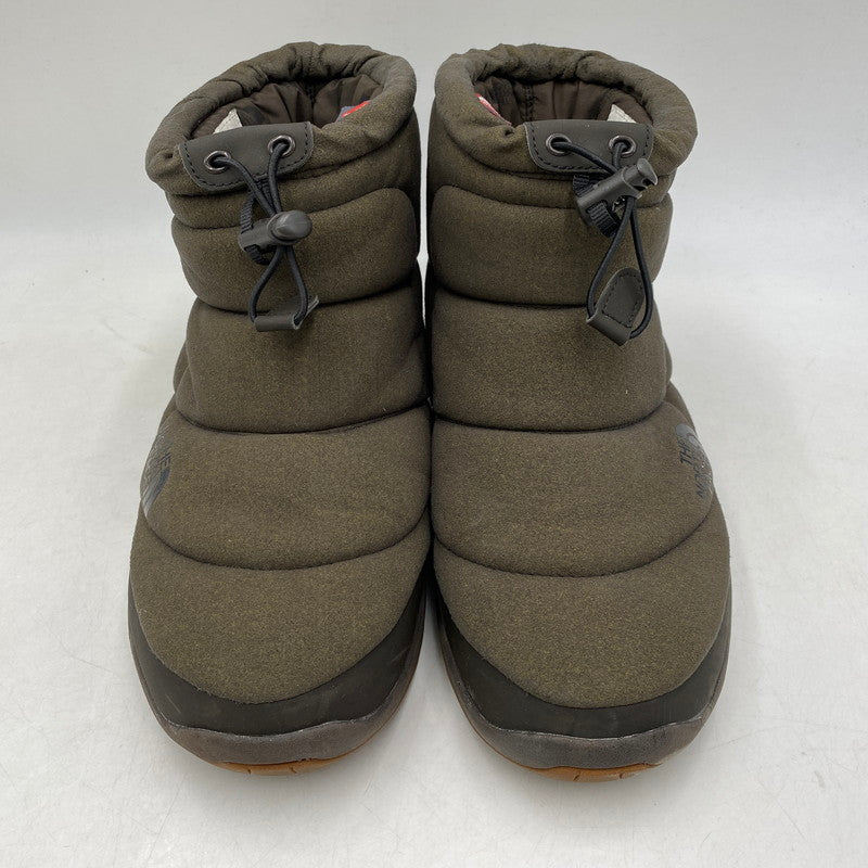 【中古品】【メンズ】 THE NORTH FACE ザ・ノースフェイス NF51782B BEAMS別注 NUPTSE BOOTIE ヌプシ ブーティー シューズ 靴 164-260615-cs-13-izu サイズ：27.0cm カラー：オリーブ 万代Net店