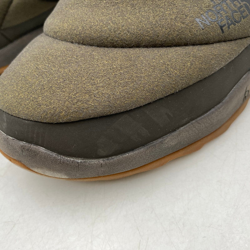 【中古品】【メンズ】 THE NORTH FACE ザ・ノースフェイス NF51782B BEAMS別注 NUPTSE BOOTIE ヌプシ ブーティー シューズ 靴 164-260615-cs-13-izu サイズ：27.0cm カラー：オリーブ 万代Net店