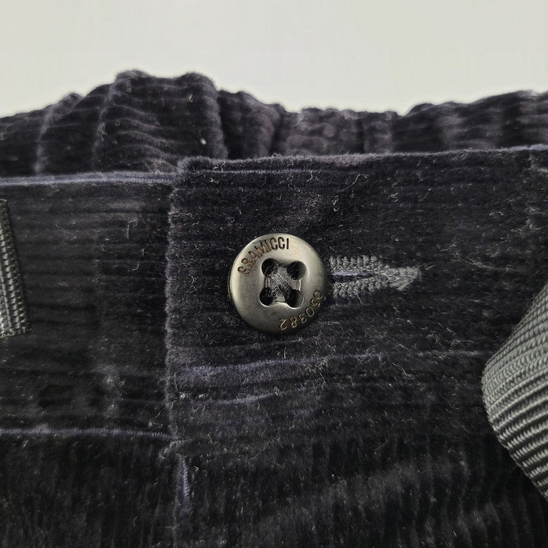 【中古品】【メンズ】 GRAMICCI グラミチ CORDUROY CLIMBING PANTS コーデュロイ クライミング パンツ ボトムス 155-260620-kh-09-izu サイズ：L カラー：ブラック 万代Net店
