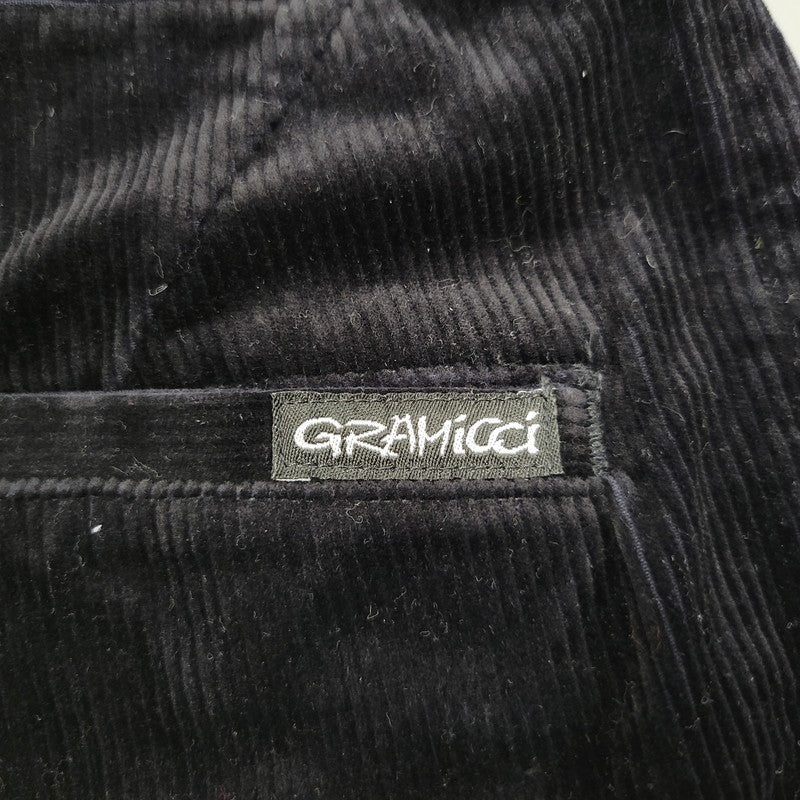【中古品】【メンズ】 GRAMICCI グラミチ CORDUROY CLIMBING PANTS コーデュロイ クライミング パンツ ボトムス 155-260620-kh-09-izu サイズ：L カラー：ブラック 万代Net店