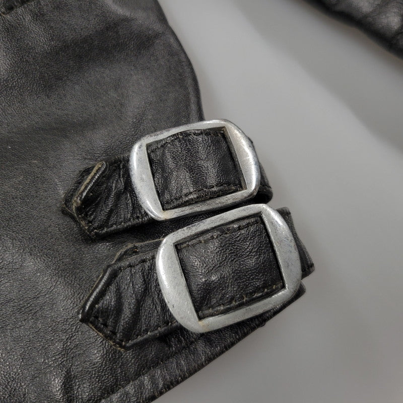 【中古品】【レディース】 TOKYO PUNKER トーキョーパンカー DOUBLE RIDERS JACKET ダブル ライダース ジャケット アウター 168-260620-kh-05-izu サイズ：32 カラー：ブラック 万代Net店