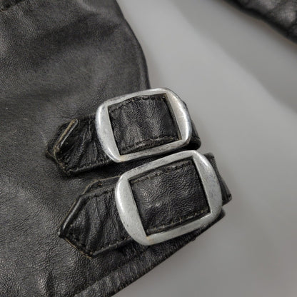 【中古品】【レディース】 TOKYO PUNKER トーキョーパンカー DOUBLE RIDERS JACKET ダブル ライダース ジャケット アウター 168-260620-kh-05-izu サイズ：32 カラー：ブラック 万代Net店