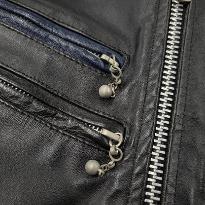 【中古品】【レディース】 TOKYO PUNKER トーキョーパンカー DOUBLE RIDERS JACKET ダブル ライダース ジャケット アウター 168-260620-kh-05-izu サイズ：32 カラー：ブラック 万代Net店