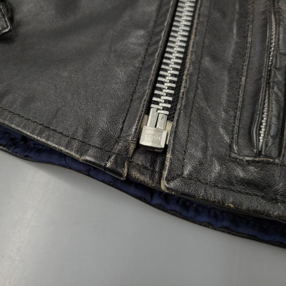 【中古品】【レディース】 TOKYO PUNKER トーキョーパンカー DOUBLE RIDERS JACKET ダブル ライダース ジャケット アウター 168-260620-kh-05-izu サイズ：32 カラー：ブラック 万代Net店