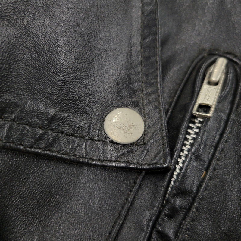 【中古品】【レディース】 TOKYO PUNKER トーキョーパンカー DOUBLE RIDERS JACKET ダブル ライダース ジャケット アウター 168-260620-kh-05-izu サイズ：32 カラー：ブラック 万代Net店