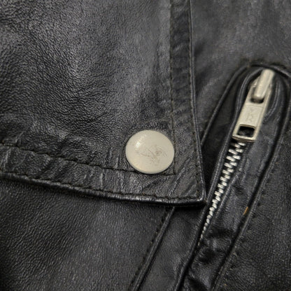 【中古品】【レディース】 TOKYO PUNKER トーキョーパンカー DOUBLE RIDERS JACKET ダブル ライダース ジャケット アウター 168-260620-kh-05-izu サイズ：32 カラー：ブラック 万代Net店