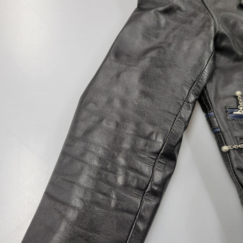 【中古品】【レディース】 TOKYO PUNKER トーキョーパンカー DOUBLE RIDERS JACKET ダブル ライダース ジャケット アウター 168-260620-kh-05-izu サイズ：32 カラー：ブラック 万代Net店