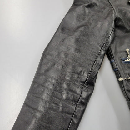 【中古品】【レディース】 TOKYO PUNKER トーキョーパンカー DOUBLE RIDERS JACKET ダブル ライダース ジャケット アウター 168-260620-kh-05-izu サイズ：32 カラー：ブラック 万代Net店