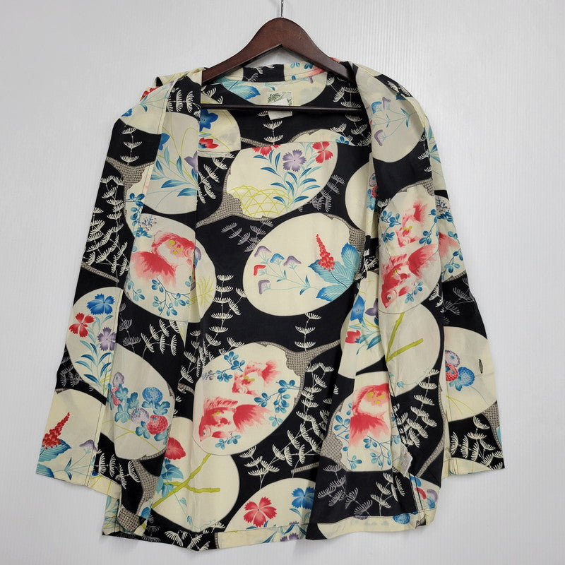 【中古品】【メンズ】 LALAKAI ララカイ SILK ALOHA SS SHIRT シルク アロハ ショートスリーブ シャツ トップス 146-260620-kh-01-izu サイズ：M カラー：マルチ 万代Net店