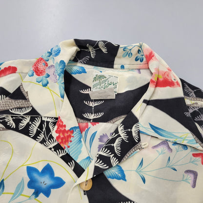 【中古品】【メンズ】 LALAKAI ララカイ SILK ALOHA SS SHIRT シルク アロハ ショートスリーブ シャツ トップス 146-260620-kh-01-izu サイズ：M カラー：マルチ 万代Net店