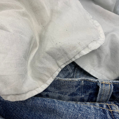 【中古品】【メンズ】 SOUTHPOLE サウスポール BUGGY DENIM PANTS バギーデニムパンツ 刺繍 ツギハギステッチ ジーンズ 157-260608-as-09-izu サイズ：33L カラー：ライトインディゴ 万代Net店