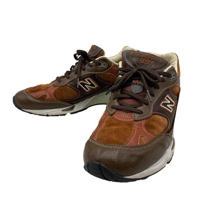 【現状渡し品】【メンズ】 NEW BALANCE ニューバランス イングランド製 M991BTG スニーカー シューズ 靴 162-260609-cs-05-izu サイズ：UK 10 カラー：ブラウン 万代Net店
