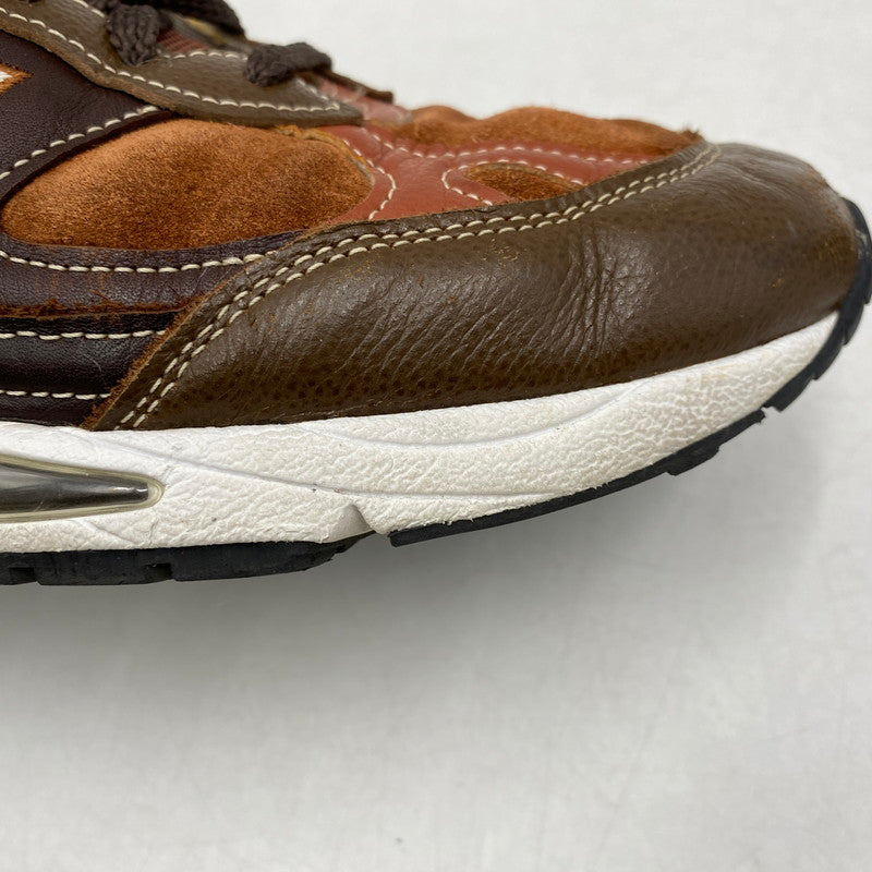 【現状渡し品】【メンズ】 NEW BALANCE ニューバランス イングランド製 M991BTG スニーカー シューズ 靴 162-260609-cs-05-izu サイズ：UK 10 カラー：ブラウン 万代Net店