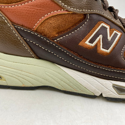 【現状渡し品】【メンズ】 NEW BALANCE ニューバランス イングランド製 M991BTG スニーカー シューズ 靴 162-260609-cs-05-izu サイズ：UK 10 カラー：ブラウン 万代Net店