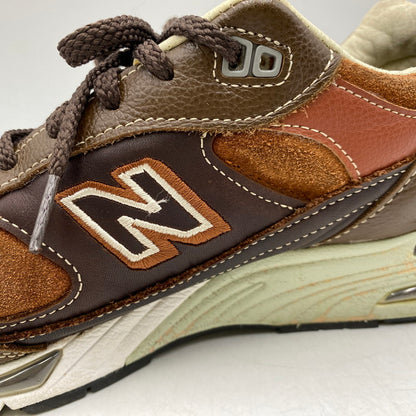 【現状渡し品】【メンズ】 NEW BALANCE ニューバランス イングランド製 M991BTG スニーカー シューズ 靴 162-260609-cs-05-izu サイズ：UK 10 カラー：ブラウン 万代Net店