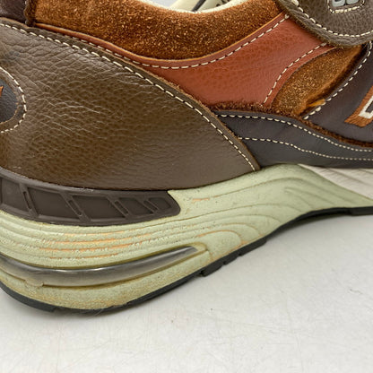 【現状渡し品】【メンズ】 NEW BALANCE ニューバランス イングランド製 M991BTG スニーカー シューズ 靴 162-260609-cs-05-izu サイズ：UK 10 カラー：ブラウン 万代Net店