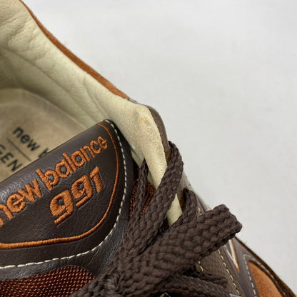 【現状渡し品】【メンズ】 NEW BALANCE ニューバランス イングランド製 M991BTG スニーカー シューズ 靴 162-260609-cs-05-izu サイズ：UK 10 カラー：ブラウン 万代Net店