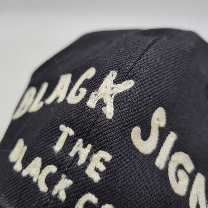 【中古品】【メンズ/レディース】 BLACK SIGN ブラックサイン BLACK CODE TRUCKER CAP BSSC-26902 ブラックコード トラッカーキャップ 帽子 185-260618-as-13-izu サイズ：F カラー：ブラック 万代Net店