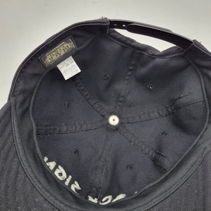 【中古品】【メンズ/レディース】 BLACK SIGN ブラックサイン BLACK CODE TRUCKER CAP BSSC-26902 ブラックコード トラッカーキャップ 帽子 185-260618-as-13-izu サイズ：F カラー：ブラック 万代Net店