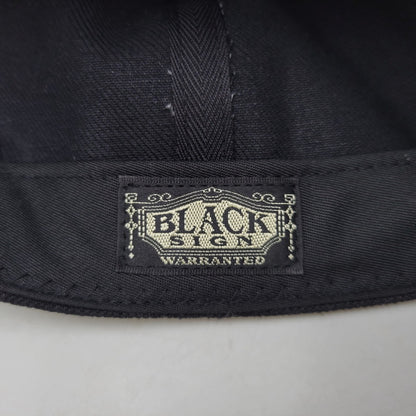 【中古品】【メンズ/レディース】 BLACK SIGN ブラックサイン BLACK CODE TRUCKER CAP BSSC-26902 ブラックコード トラッカーキャップ 帽子 185-260618-as-13-izu サイズ：F カラー：ブラック 万代Net店